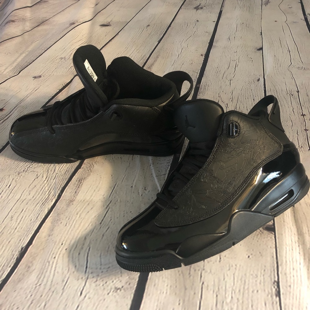 NWT Nike Air Jordan Dub Zero "Triple Black" Basketball Shoe